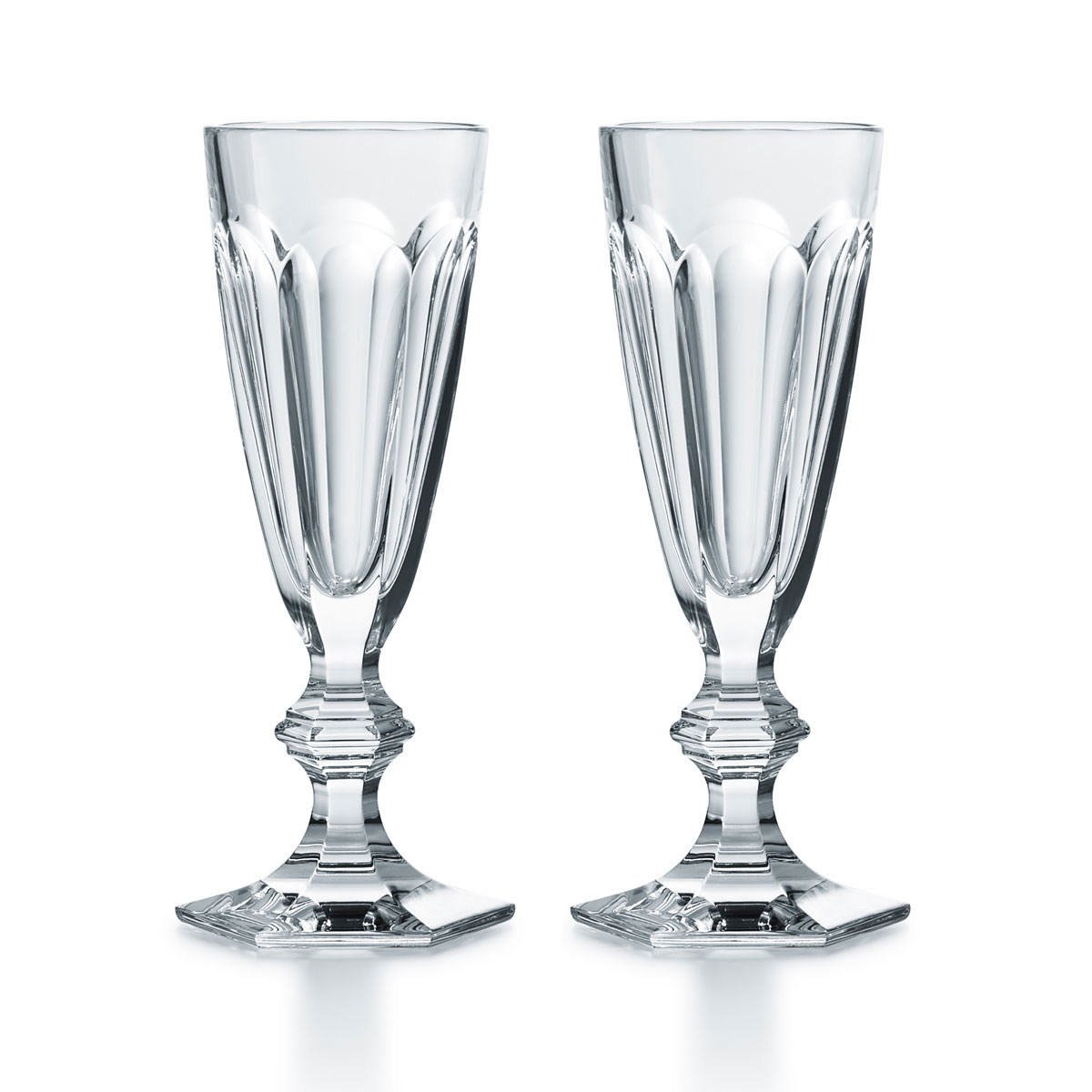Baccarat Crystal, Harcourt 1841 Champagne Crystal Flute, Pair